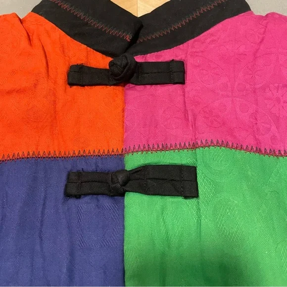 Colorful Floral Patchwork Jacket - Picture 6 of 16